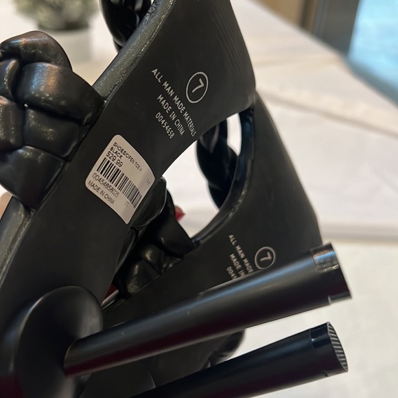 BRAND NEW LILIANA BLACK BRAIDED HEELS! - Picture 13 of 15